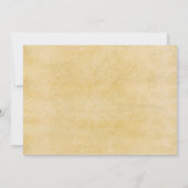 Invitation Lumières à cordes rustiques Romantique RÉPÉTITION (Dos)