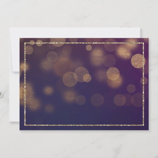 Invitation Lumières Anniversaire de Mariage TOUTE (Dos)