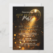Invitation Lumières de boule disco scintillantes pour la fête (Devant)
