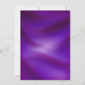 Invitation Lumières de tournesol et de cordes Élégant Mariage (Dos)