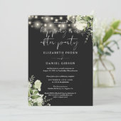 Invitation Lumières de verdure String Happily Ever After Mari (Debout devant)