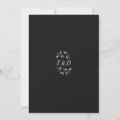 Invitation Lumières de verdure String Happily Ever After Mari (Dos)