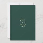 Invitation Lumières de verdure String Happily Ever After Mari (Dos)