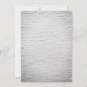 Invitation Lumières Guirlande Blanc Brique Botanique Génériqu (Dos)