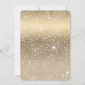 Invitation Lumières scintillantes dans un pot Mason et rose r (Dos)