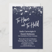 Invitation Lumières Texturées Pour Avoir et Tenir Réception N (Devant)