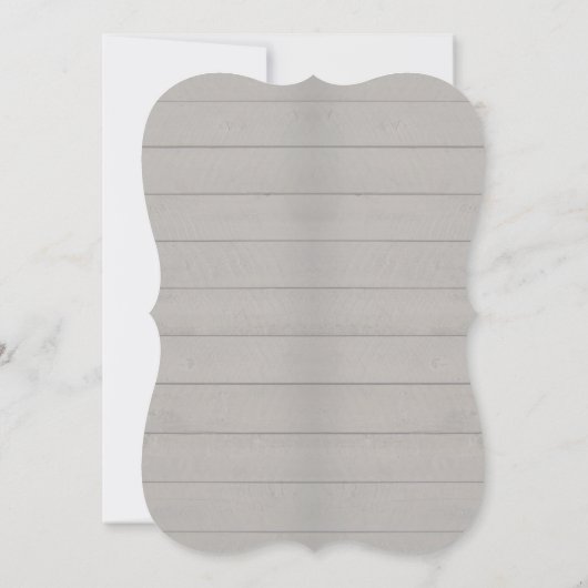 Invitation Luminaires à deux rides Eucalyptus Vert Bois Aquar (Dos)