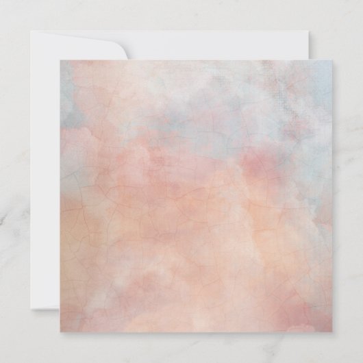 Invitation LUMINEUSE ROSE Élégante demoiselle Florale moderne (Dos)