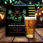 Invitation Luminons Neon Leprechaun St Patrick's Day