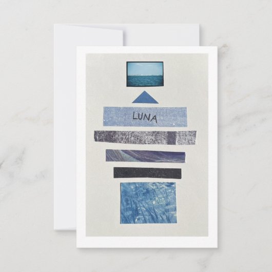 Invitation Luna Stationnaire (Devant)