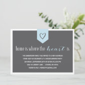 Invitation lunatique de pendaison de crémaillère (Debout devant)