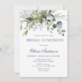 Invitation LUNCHEON Eucalyptus simple et élégant (Devant)