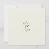 Invitation Luncheon Floral Monogram Bridesmaids (Dos)