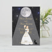 Invitation Lune (Debout devant)