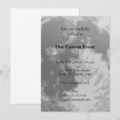 Invitation Lune complète (Devant / Derrière)