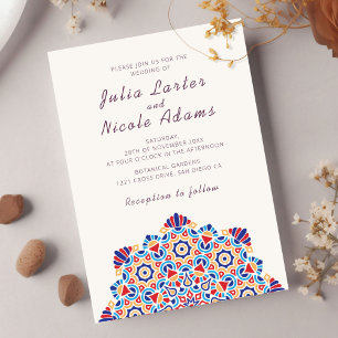 Invitation Lune de croissant radieux Splendid Mandala Mariage