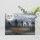 Invitation Lune de Zombie (Debout devant)