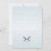 Invitation Lunettes de neige (Dos)