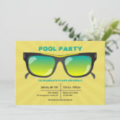 Invitation Lunettes de soleil (Debout devant)