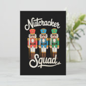 Invitation Lunettes de soleil Nutcracker Squad Noël Xmas Fête (Debout devant)
