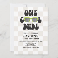 Lunettes de soleil One Cool Dude 1er anniversaire