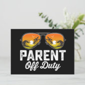 Invitation Lunettes de soleil Parent hors de service Dernier (Debout devant)