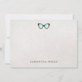 Invitation Lunettes de soleil rétroactives personnalisées (Devant)