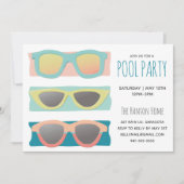 Invitation Lunettes de soleil Trio Coral (Devant)