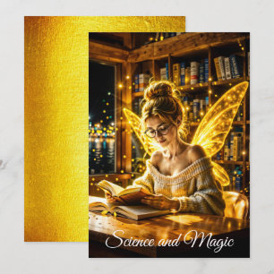 Invitation Lunettes et livres de chandail doux magiques