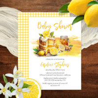 Luscieux Baby shower de thé au gingembre de citron