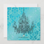 Invitation lustre/anniversaire de mariage PixDezines (Dos)