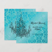 Invitation lustre/buffet de mariage de PixDezines (Devant / Derrière)