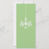 Invitation Lustre de bébé (Dos)