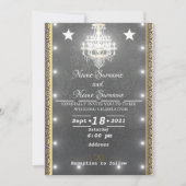 Invitation Lustre lumineux (Devant)