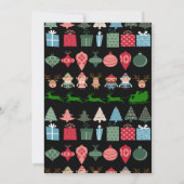 Invitation Lutins de Noël et plus (Dos)