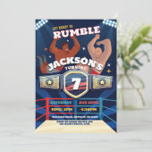 Invitation Lutte Anniversaire Lutte Anniversaire Bague de Lut (Debout devant)