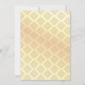 Invitation Luxe Emerald Green Et Gold Mariage (Dos)