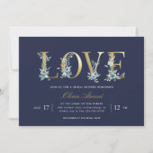 Invitation Luxe Floral Bridal Showeuse (Devant)