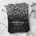 Invitation Luxe Silver Winter Shiny Stars Company Xmas<br><div class="desc">Elégant Formal Company et entreprise fêté de Noël / Cocktail / Dîner Invitation modèle avec des étoiles glittery. Impressionnez vos amis et collègues avec ce design sophistiqué et élégant d'invitation.</div>