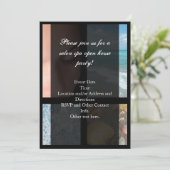 Invitation Luxe Spa Resort Thème (Debout devant)