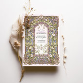 Invitation Luxueux Art Nouveau Floral Mariage