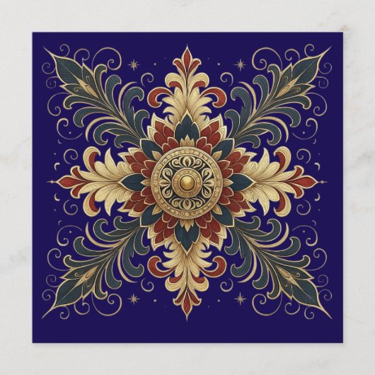 Invitation Luxury Mandala (Devant)