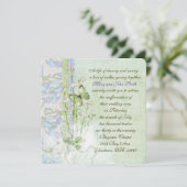 Invitation Lys de la Vallée Renouveau (Debout devant)