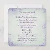 Invitation Lys de la Vallée Renouveau (Dos)