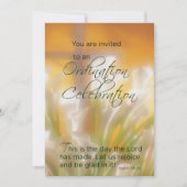 Invitation Lys d'ordre d'invitation et croix (Devant)