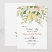 Invitation Lys Rubrum (Devant / Derrière)