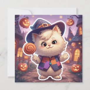 Invitation M. Bluffy – Le doux bluffeur d'Halloween