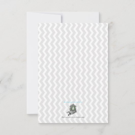 Invitation M. et Mme Bow (Dos)