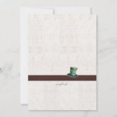 Invitation M. et Mme Ours (Dos)