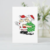 Invitation M. et Mme Santa Claus (Debout devant)